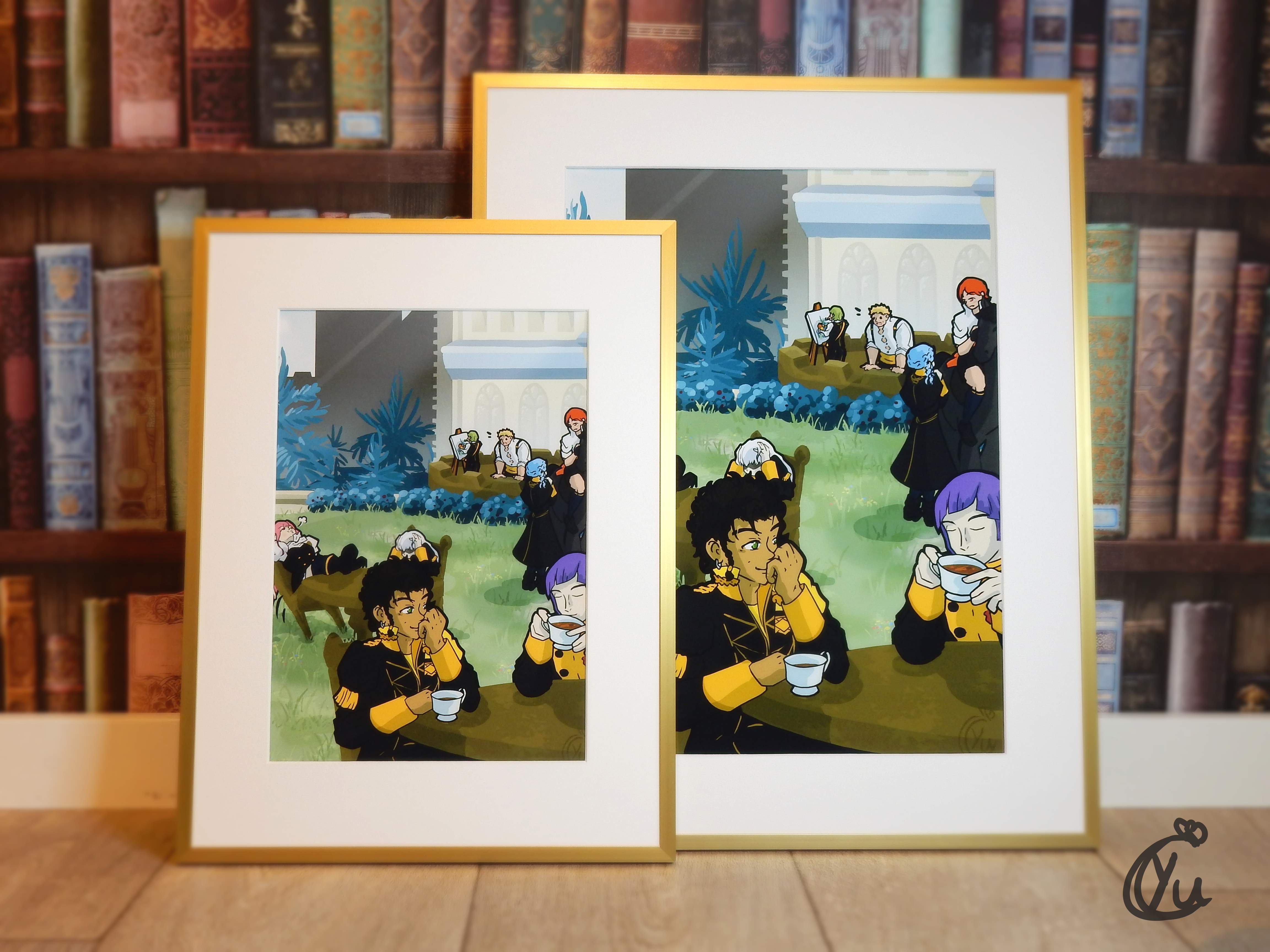 Fire emblem 3 houses art print set, 3 sizes available, single house or entire set possible