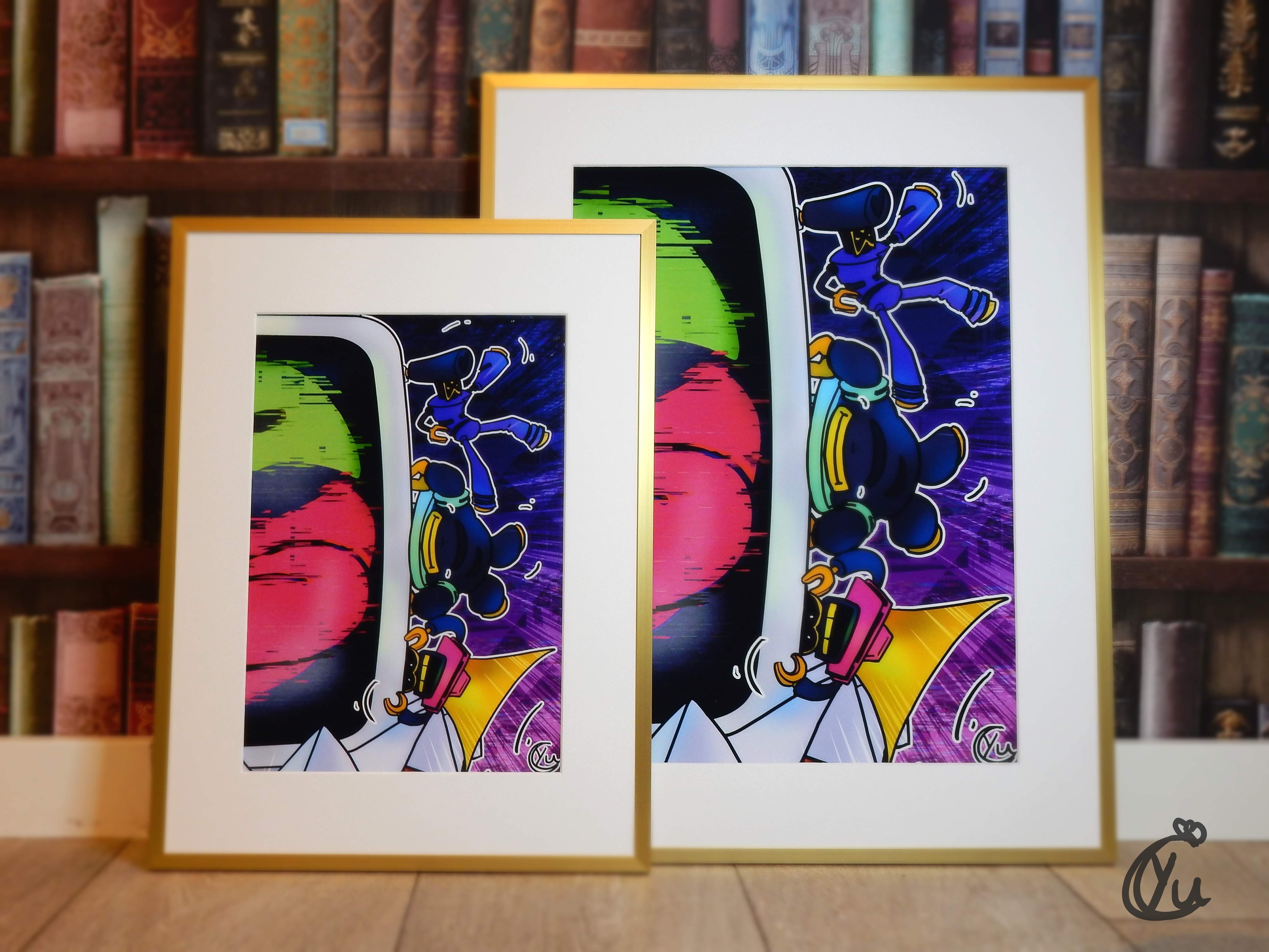 Reclusa & Extension corps art prints, 2 sizes available