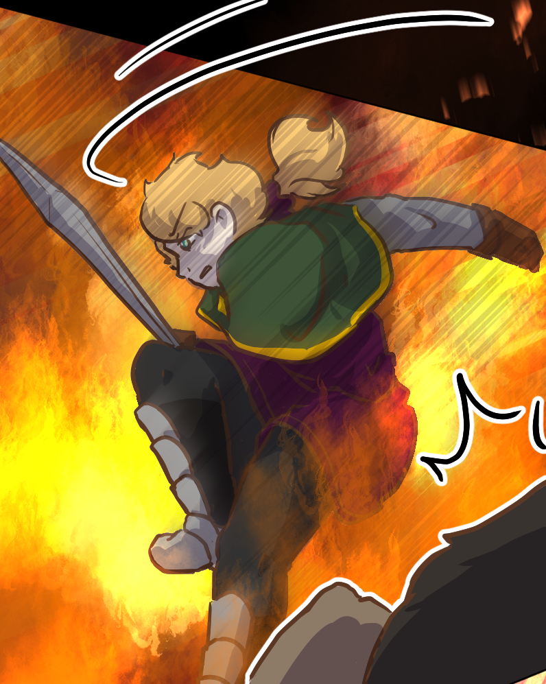 Screenshot of chapter 16 of The Same Sky (2025)