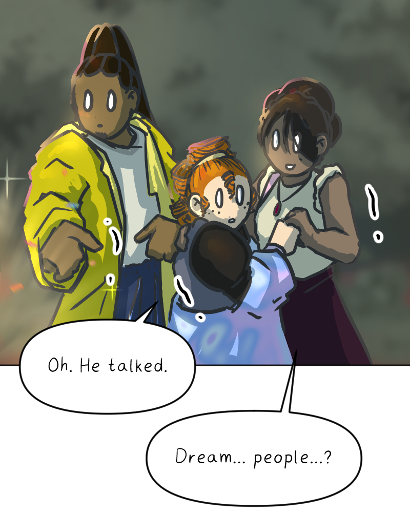 Screenshot of chapter 9 of The Same Sky (2025)